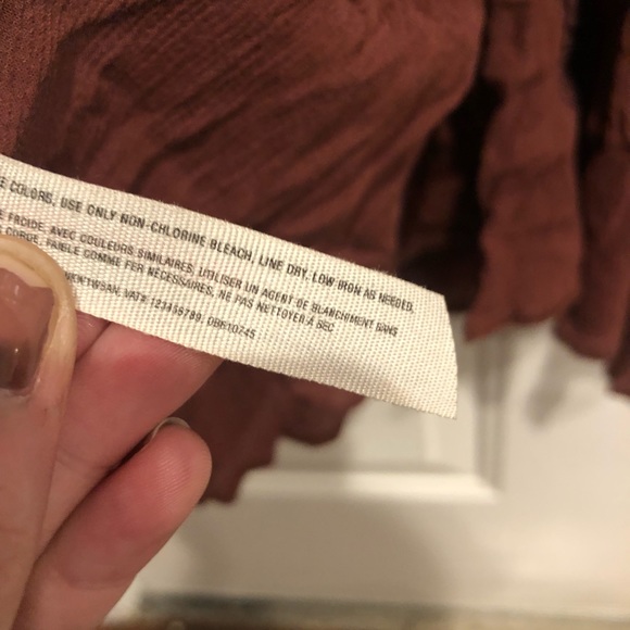 Free People Rust Falling for You Slip Halter Mini Dress Brown Lace - Picture 10 of 10